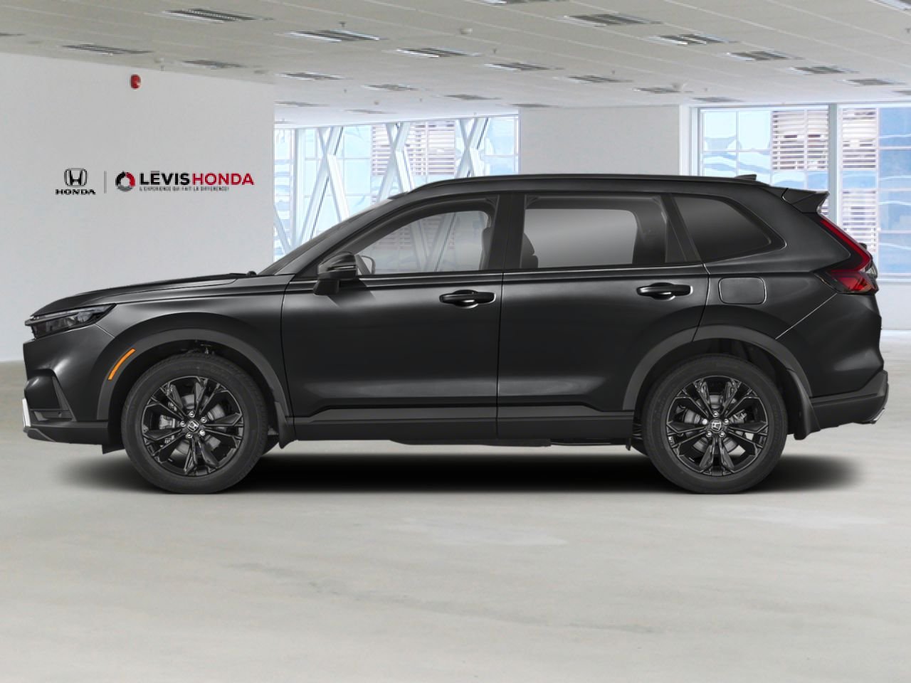 2026 HONDA CR-V Hybrid Touring Traction Intégrale Crystal Black Pearl Lévis - photo #3