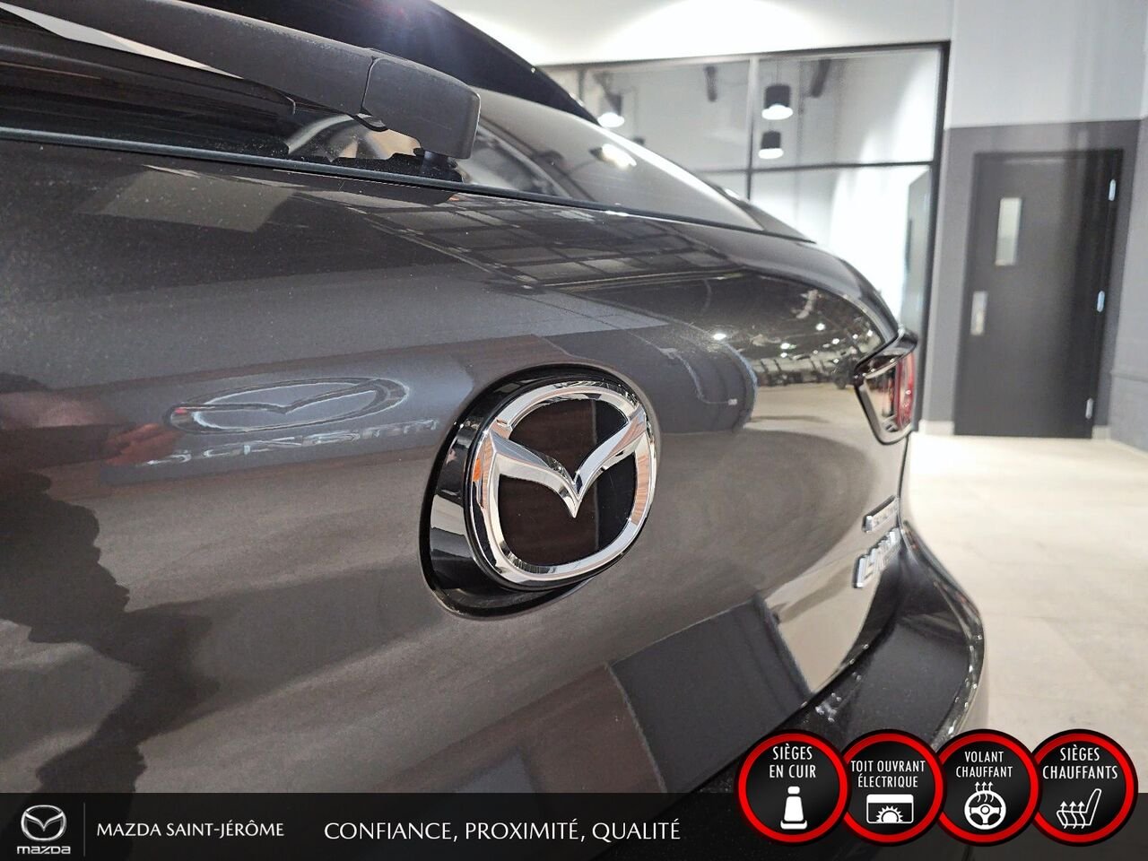 Mazda Mazda3 Sport 2022 Gris Saint-Jérôme - photo #7