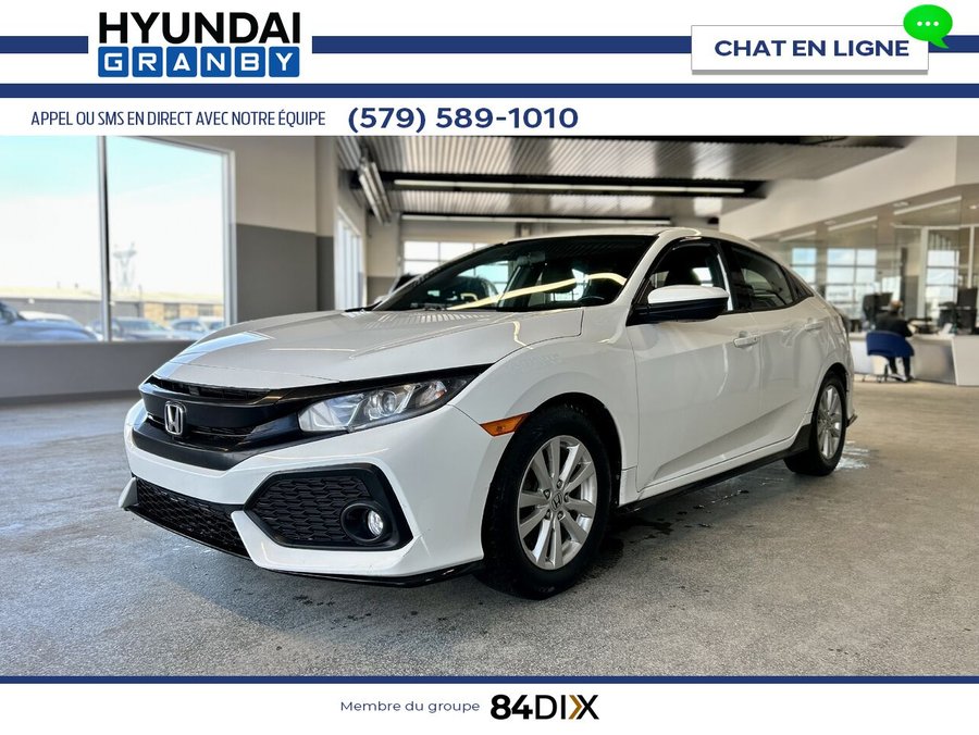 2017 Honda Civic Hayon 2017 White