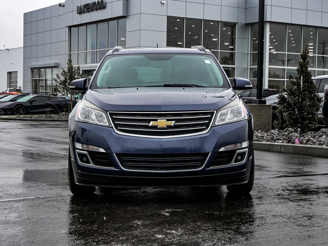2013 Chevrolet Traverse AWD 4dr 1LT Blue Sherwood Park - photo #2