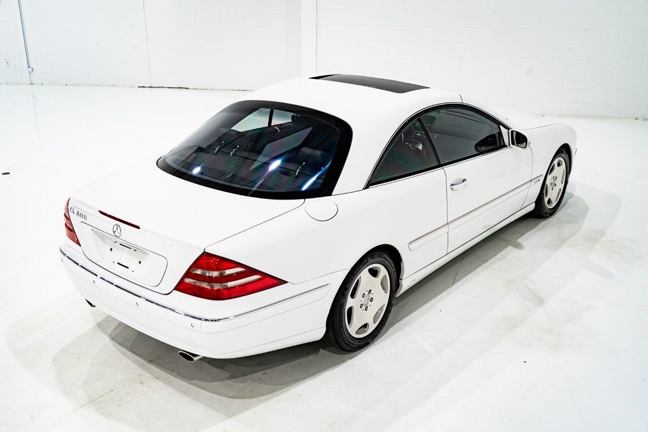 2001 Mercedes-Benz CL600 V12 over $120,000 original MSRP White Montreal - photo #33