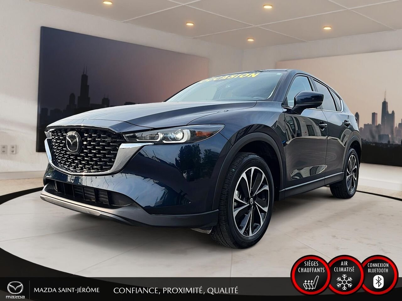 Mazda CX-5 2025 Bleu Saint-Jérôme - photo #0