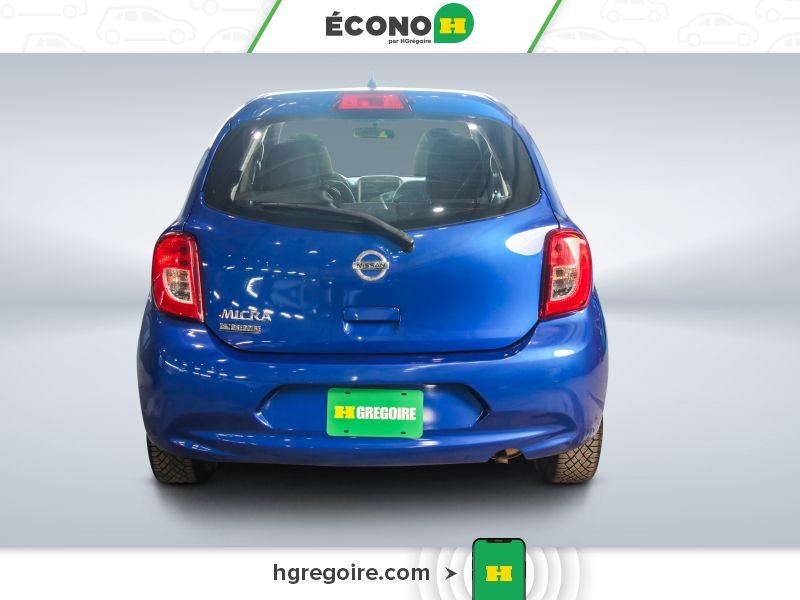 Nissan MICRA 821221 | SV AUTO A/C GR ÉLECT BLUETOOTH 2017 Bleu Laval - photo #5