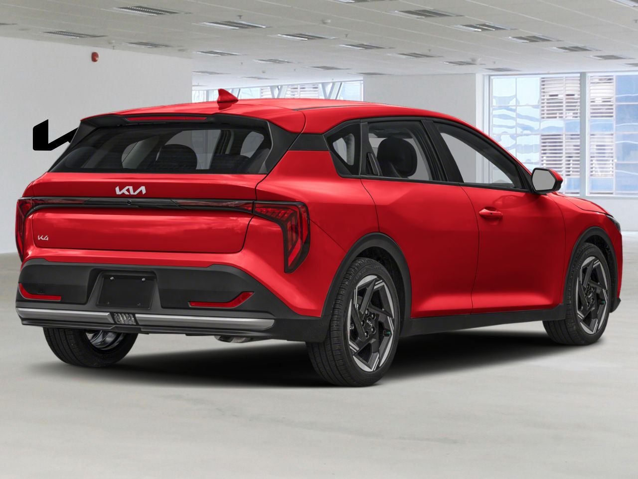 2026 Kia K4 Hatchback Radiant Red Nantes - photo #2