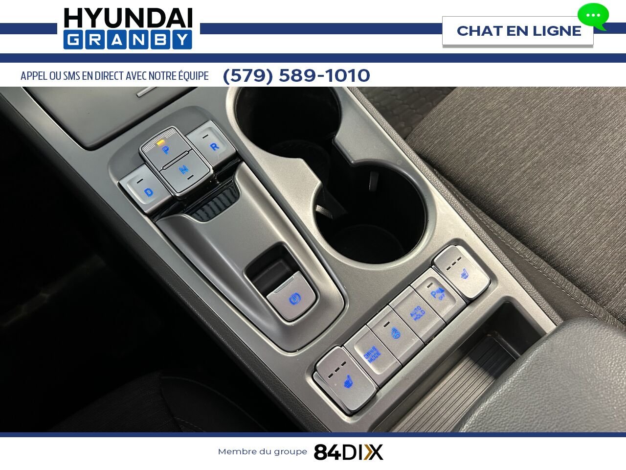 Hyundai Kona électrique 2021 Bleu Granby - photo #18