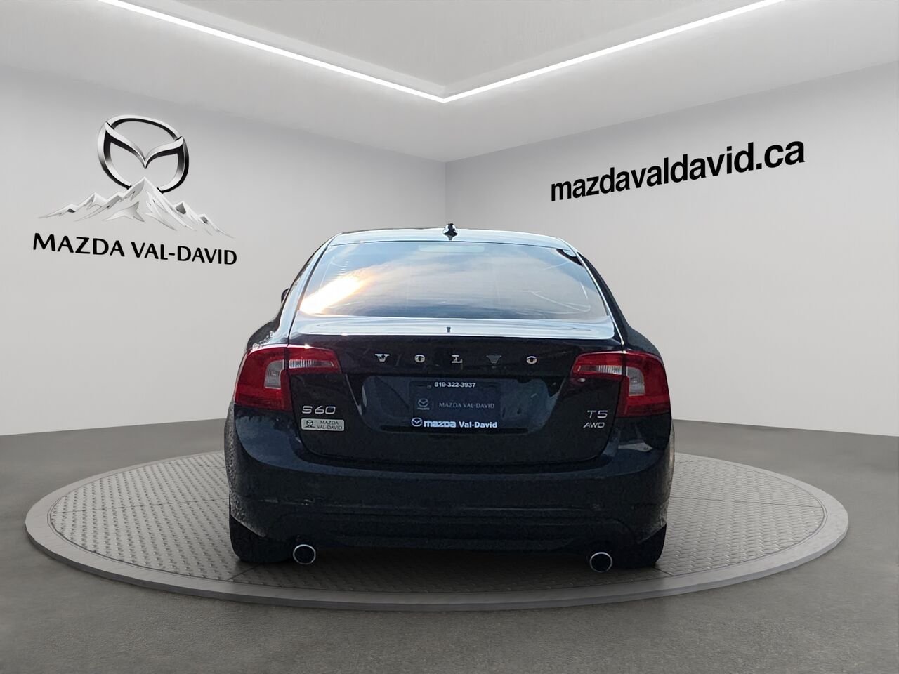 Volvo S60 Berline 4 portes T5 traction intégrale, sièges en cuir, toit ouvrant 2013 Val-David - photo #19