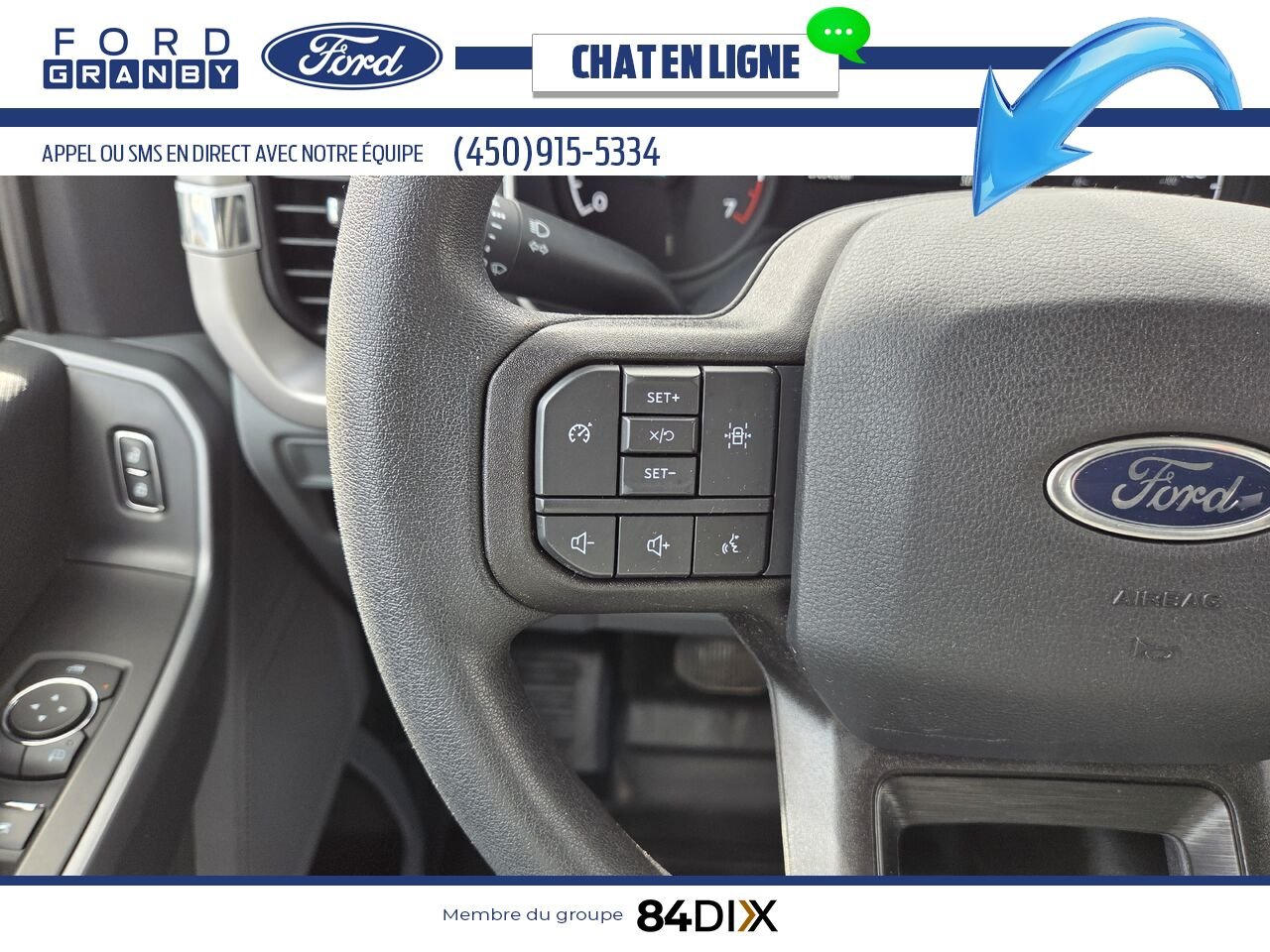 Ford F-150 2023 Noir Granby - photo #10