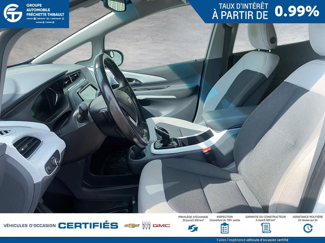 2021 CHEVROLET BOLT EV LT Familiale 5 portes LT White Montmagny - photo #6