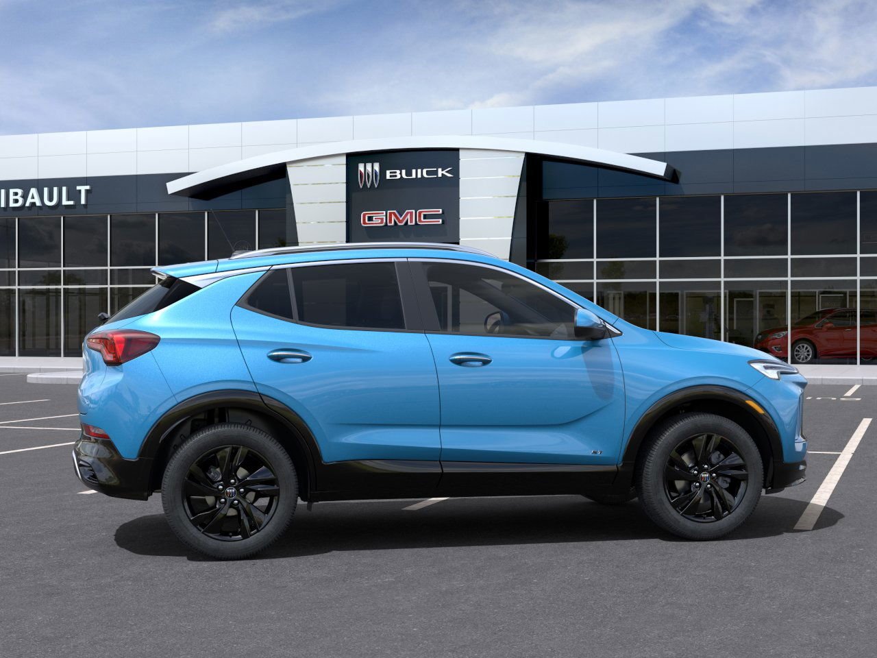 2025 Buick Encore GX Sport Touring Aquamarine Blue Metallic Granby - photo #4