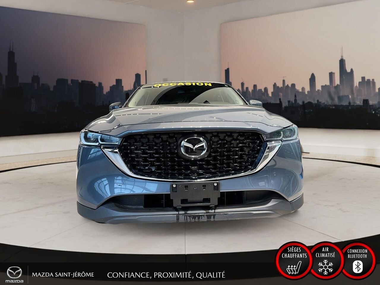 Mazda CX-5 2025 Gris Saint-Jérôme - photo #2