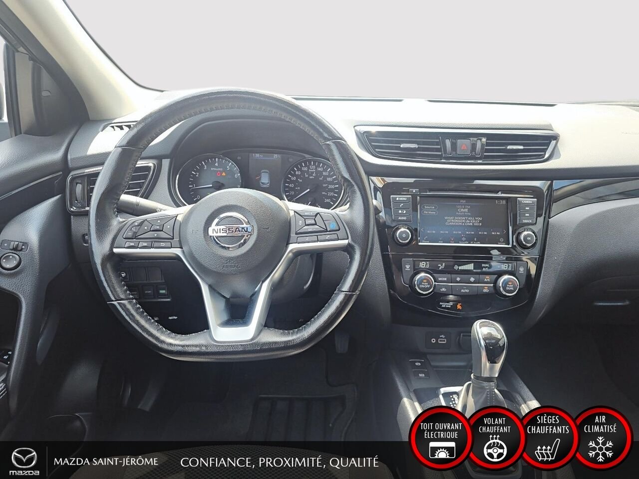 Nissan Qashqai SV | AWD | TOIT OUVRANT | MAGS | 2022 Gris Saint-Jérôme - photo #22