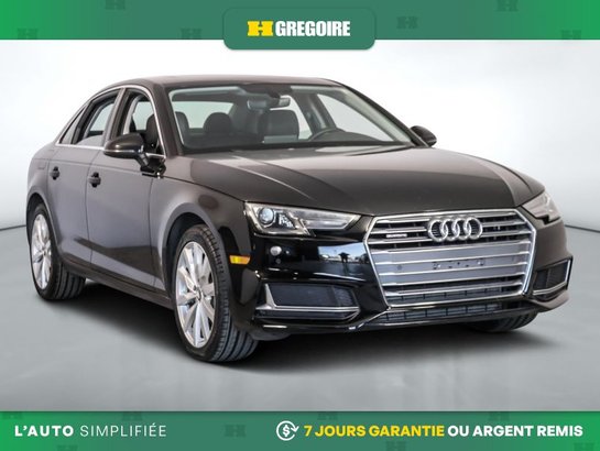 2019 Audi A4 2019 Black
