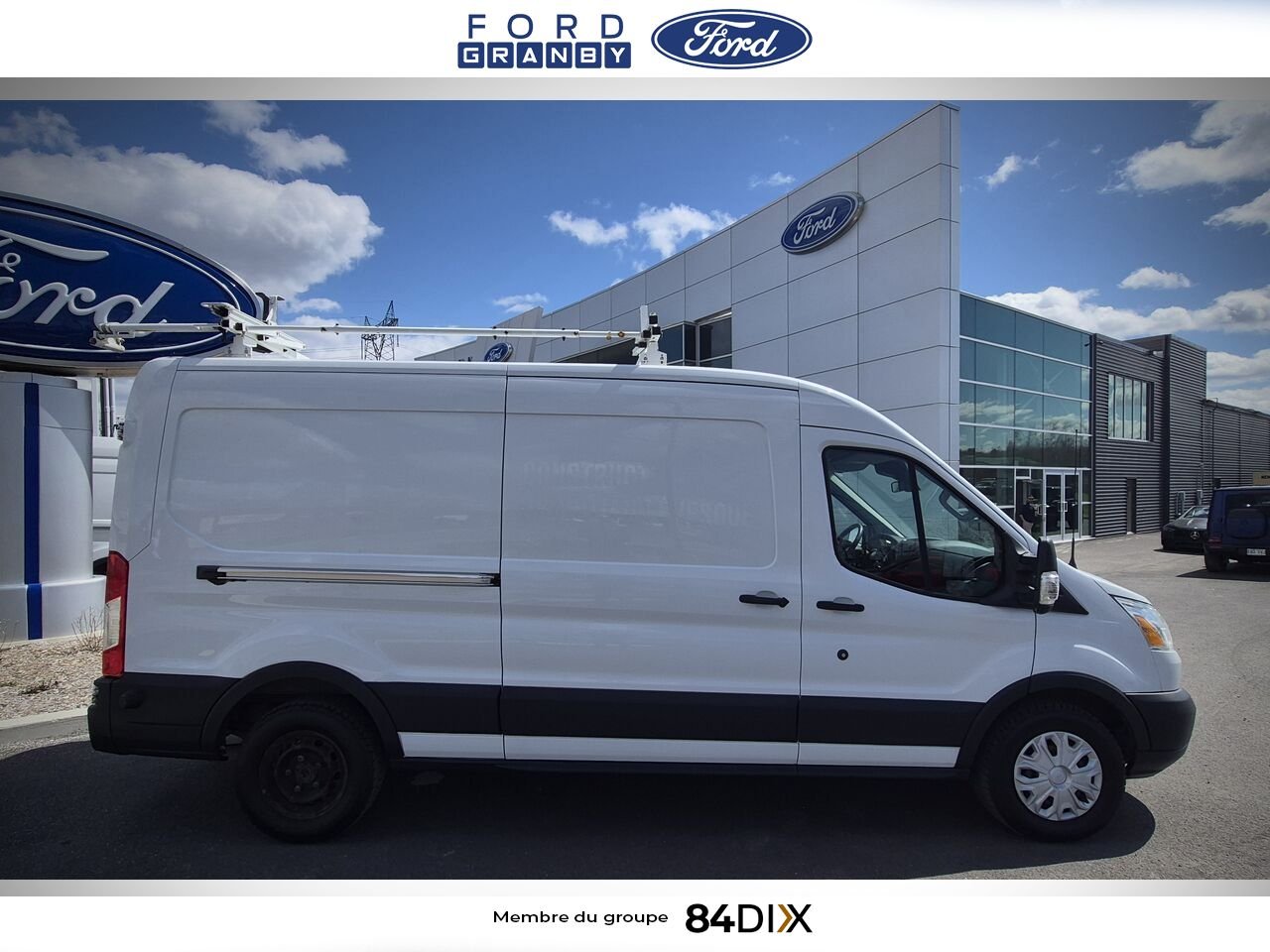 Ford Transit fourgon utilitaire 2015 Blanc Granby - photo #7