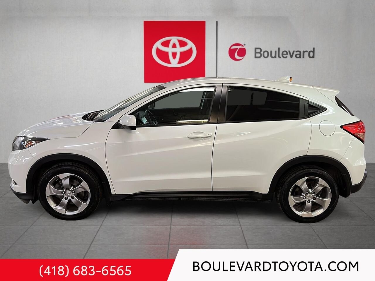 2018 Honda HR-V 100072B-81 | LX White Québec - photo #5