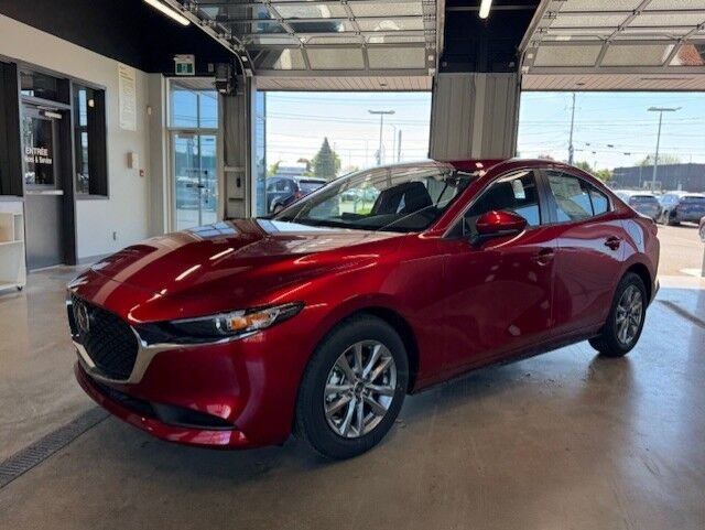 2025 MAZDA Mazda3 2025 Soul Red Crystal Metallic