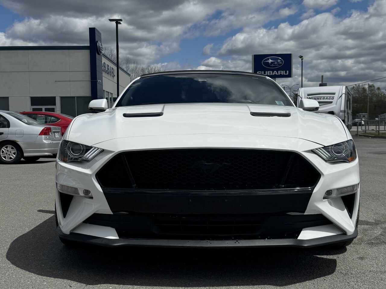 Ford Mustang GT Convertible 2018 Blanc Granby - photo #17