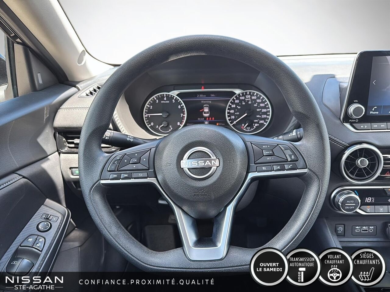 2024 Nissan Sentra SV CVT Black Saint-Jérôme - photo #10