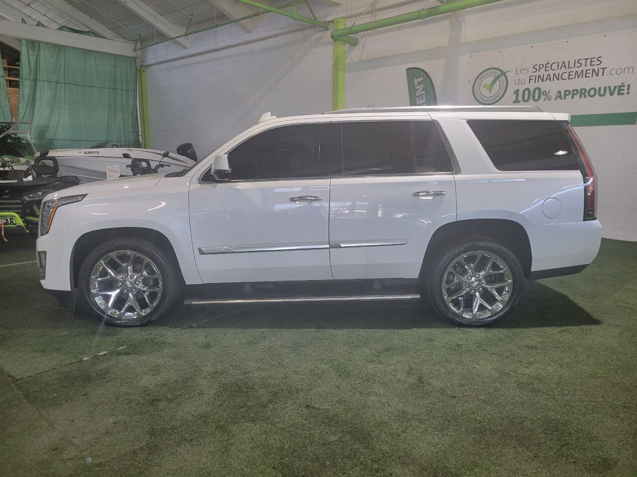 Cadillac Escalade 2019 Blanc Longueuil, - photo #2