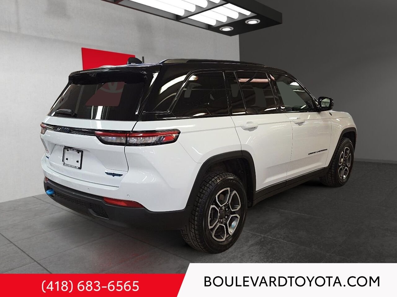 Jeep Grand Cherokee 99505A-120 | TRAILHAWK 4XE, 4X4 2022 Blanc Québec - photo #4