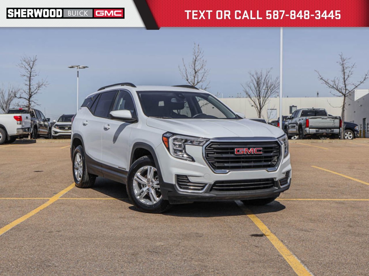 2024 GMC Terrain AWD 4dr SLE White Sherwood Park - photo #0