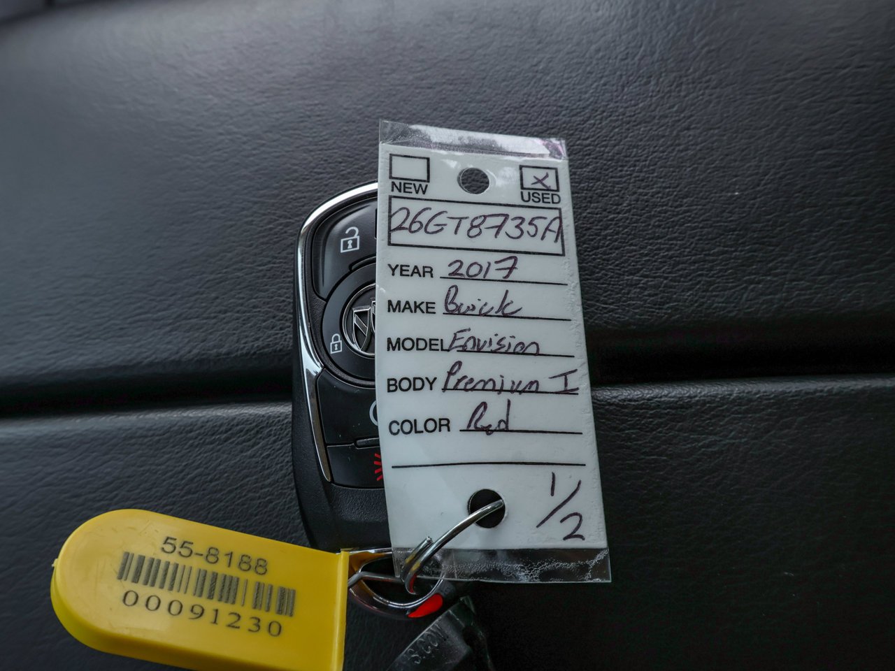2017 Buick Envision AWD 4dr Premium I Red Sherwood Park - photo #31