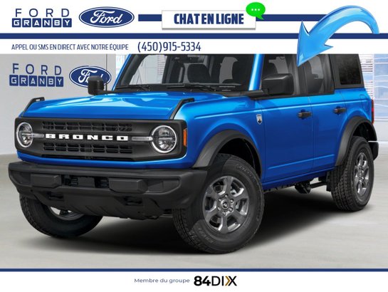 2026 Ford Bronco Velocity Blue Metallic