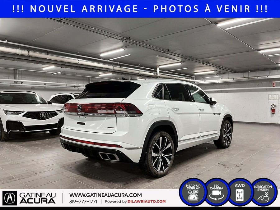 Volkswagen Atlas Cross Sport *** UN PROPRIO + CLEAN CARFAX + BAS KILOMÉTRAGE*** 2024 Blanc