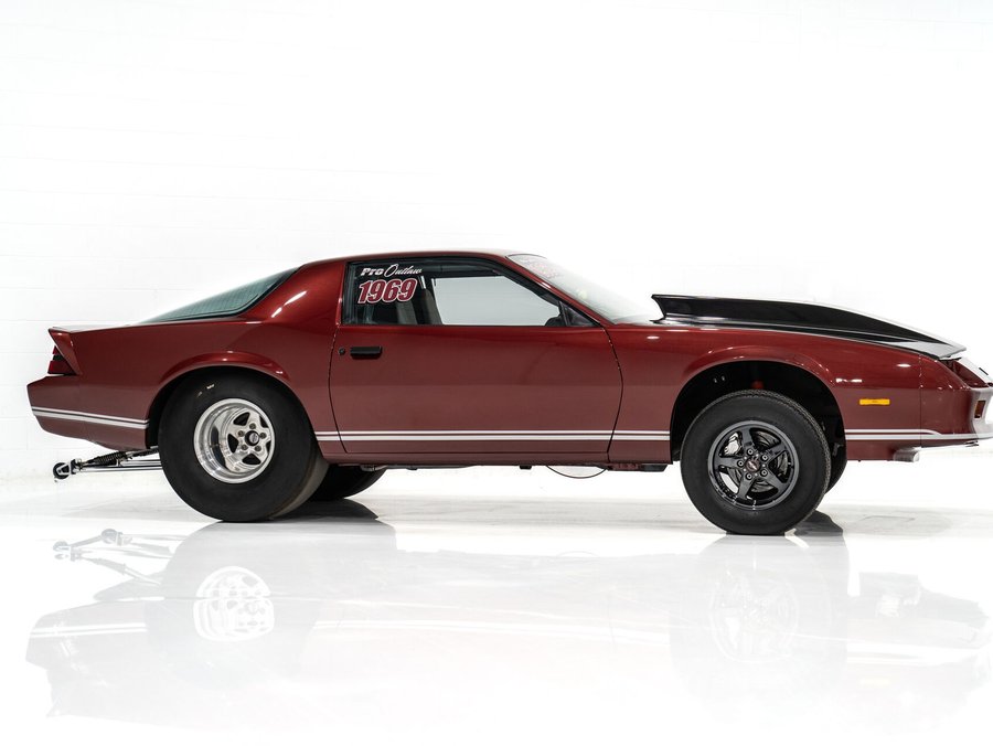 1987 Chevrolet Camaro Rolling Chassis Drag Car 1987 Red