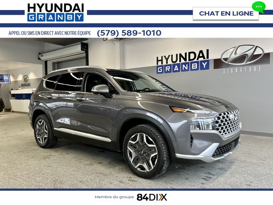 Hyundai Santa Fe Hybrid 2021 2021 Gris
