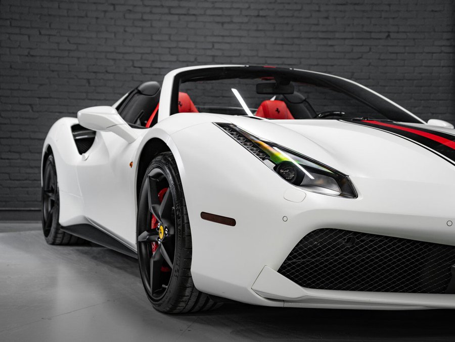 2018 Ferrari 488 Spider 2018 White