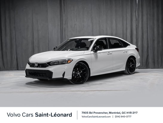 2026 Honda Civic Sedan SPORT TOIT OUVRANT APPLE CAR PLAY White