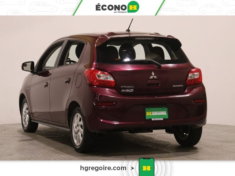 Mitsubishi Mirage 2017 mauve Saint-Eustache - photo #4