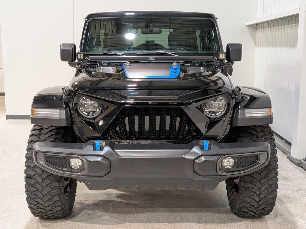 Jeep Wrangler 4xe Unlimited Rubicon 4x4 2022 Noir Val-David - photo #3