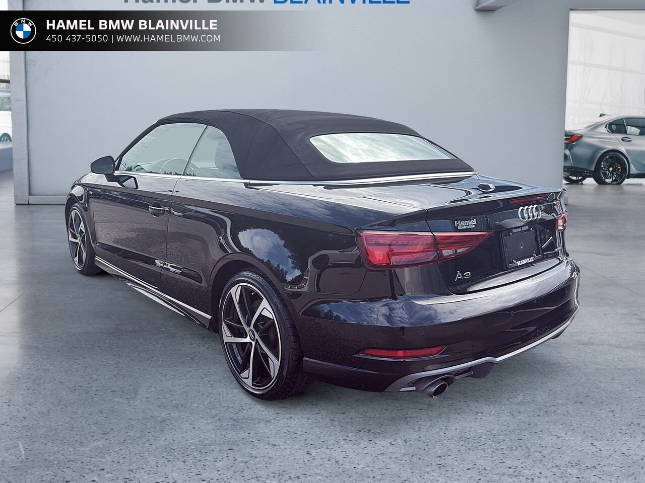 2019 Audi A3 cabriolet Progressiv 45 TFSI quattro Black Blainville - photo #6