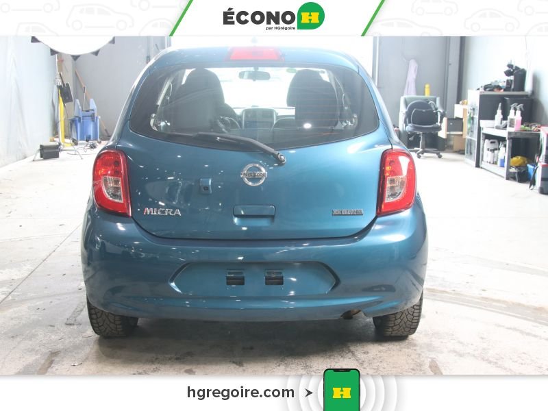 Nissan MICRA 2018 Bleu Saint-Eustache - photo #5