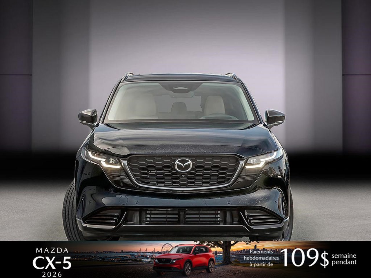 Mazda CX-5 JM3KMBHA4T0161937 2026 Noir de jais mica Mirabel - photo #1