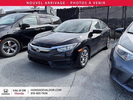 2018 Honda Civic Berline 2018 Black