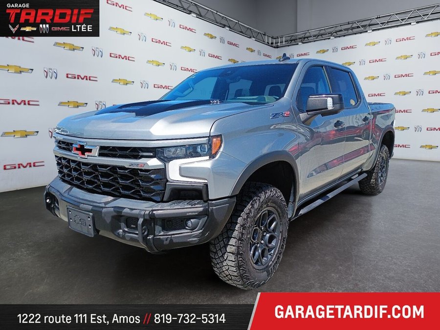 2023 CHEVROLET Silverado 1500 ZR2 cabine multiplace 4RM 147 po Grey