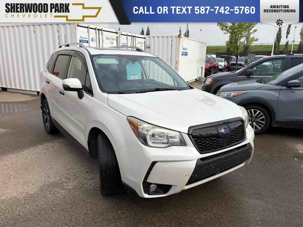 2015 Subaru Forester 5dr Wgn CVT 2.0XT Limited w/Tech Pkg Satin White Pearl Sherwood Park - photo #0