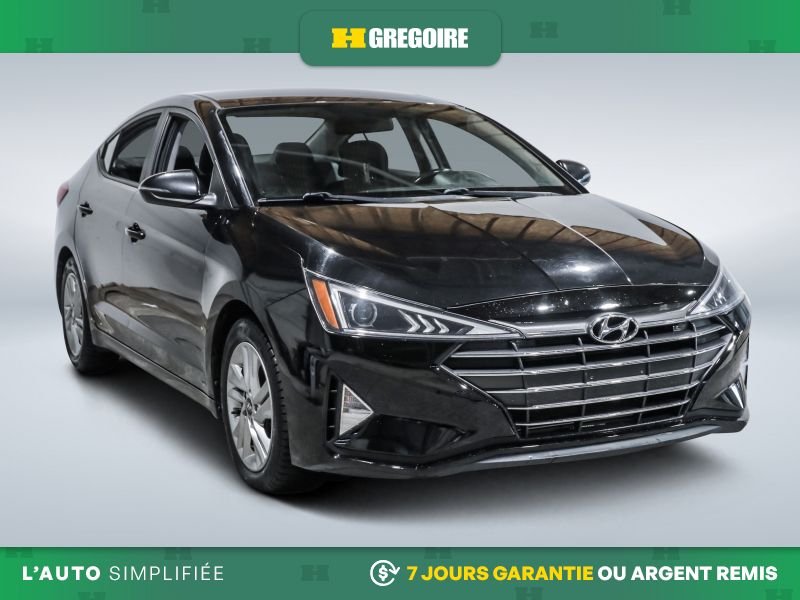Hyundai Elantra 2020 2020 Noir
