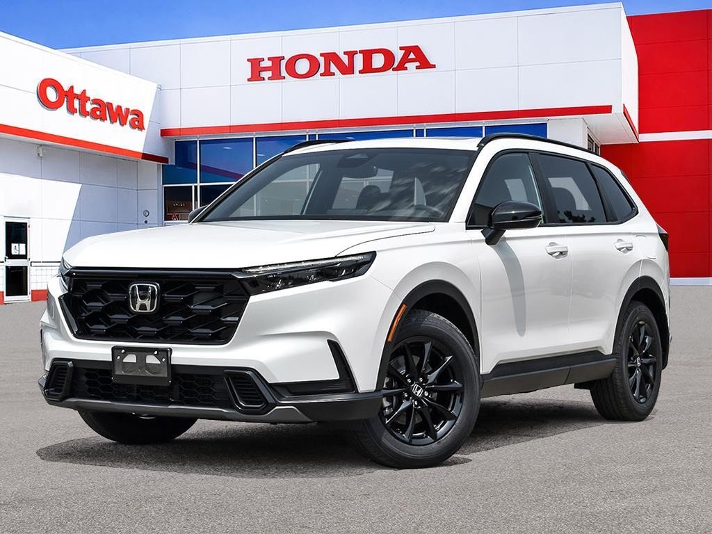 2026 Honda CR-V Hybrid Sport AWD Blanc platine nacré Ottawa & Gatineau - photo #0