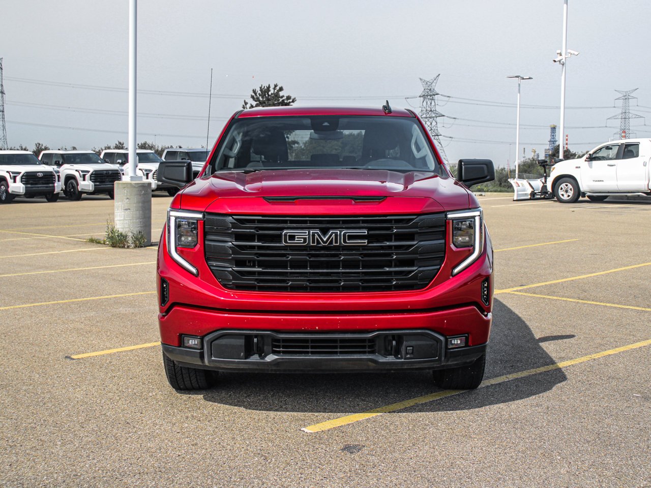 2024 GMC Sierra 1500 4WD Crew Cab 147 Elevation Red Sherwood Park - photo #2