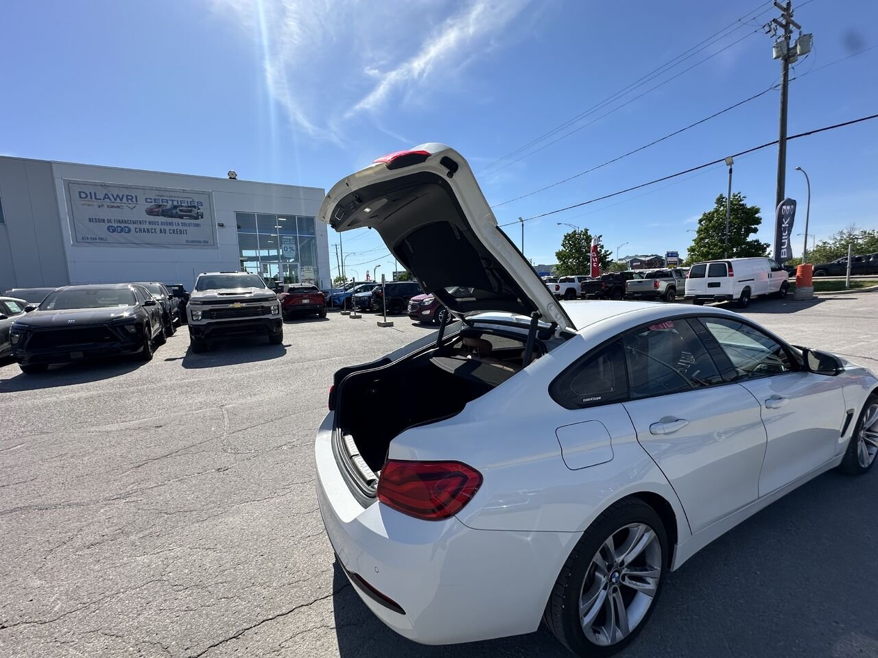 2018 BMW 430XI GRAN COUPE 430i xDrive Gran Coupé White Ottawa & Gatineau - photo #26