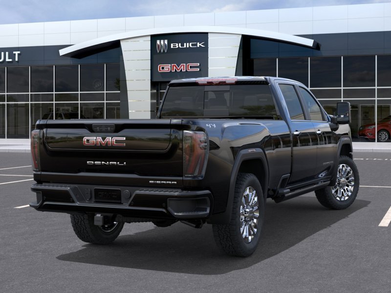GMC Sierra 2500HD Denali Ultimate cabine multiplace 4RM 172 po 2026 NOIR ONYX