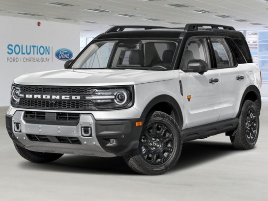 Ford Bronco Sport 2026 Blanc sidéral métallisé