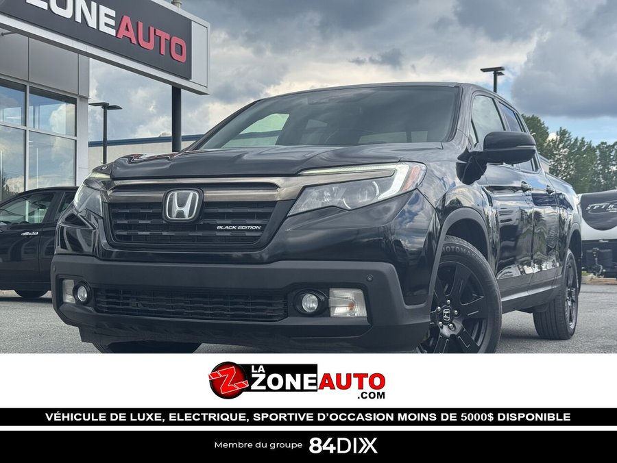 Honda Ridgeline Black Edition 2017 2017 Noir