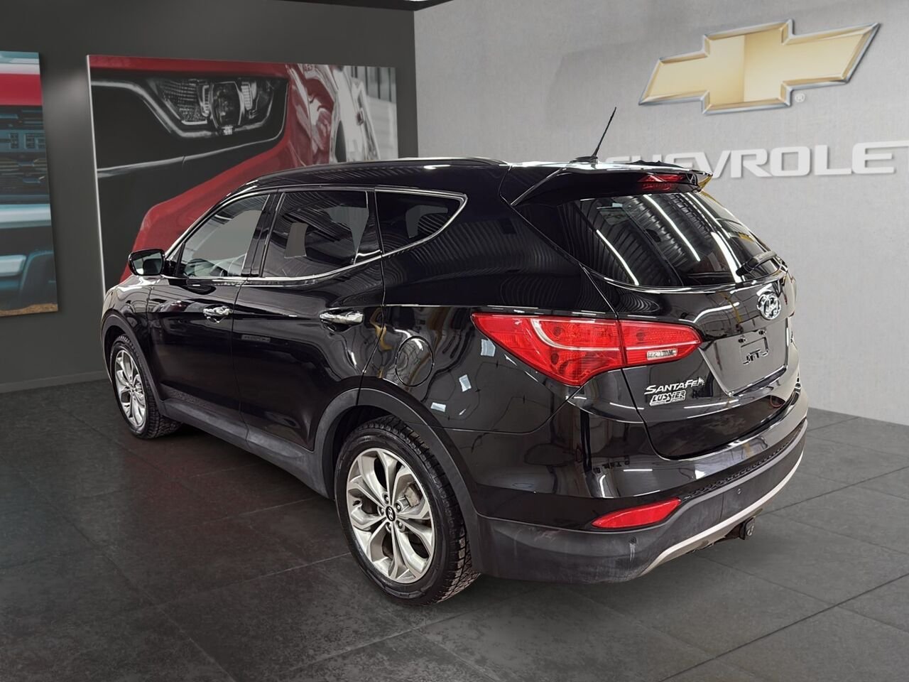 2016 HYUNDAI SANTA FE SPORT PREMIUM + GARANTIE PROLONGE + 1-2-3 CHANCES AU CREDIT Black Saint-Hyacinthe - photo #3