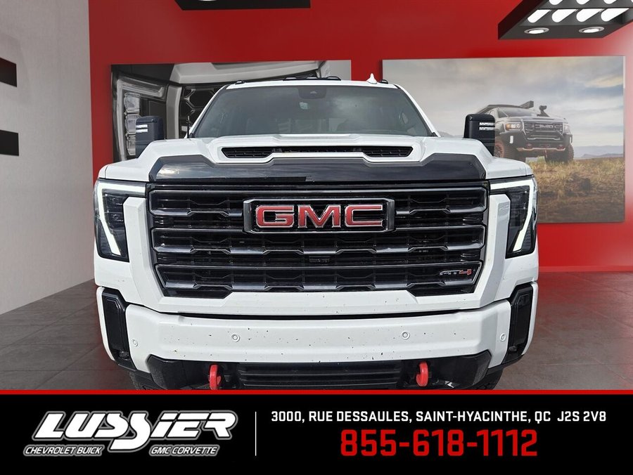 GMC Sierra 2500HD AT4 cabine multiplace 4RM 159 po 2026 BLANC SOMMET