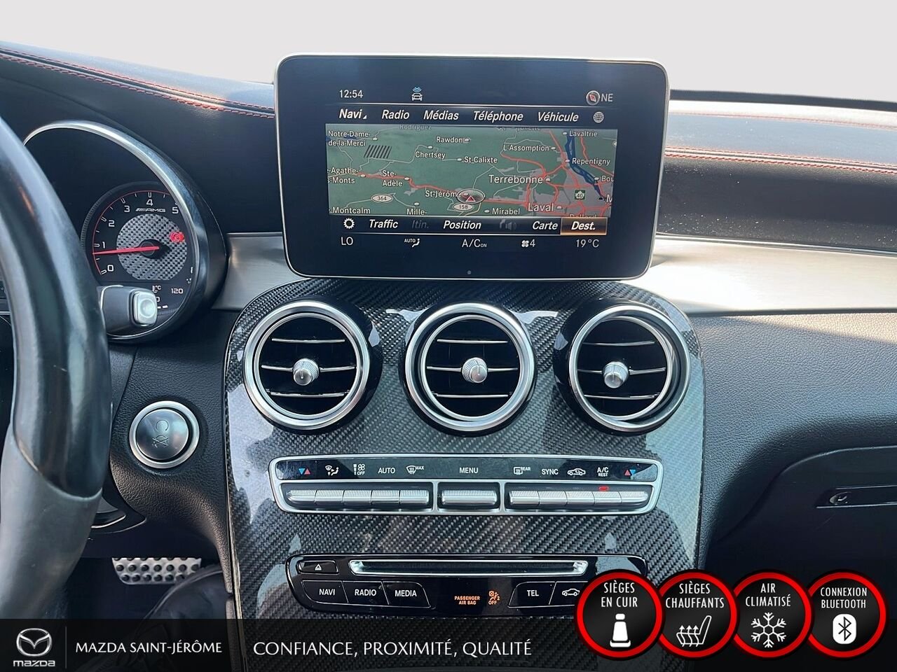 Mercedes-Benz GLC 2019 Blanc Saint-Jérôme - photo #23