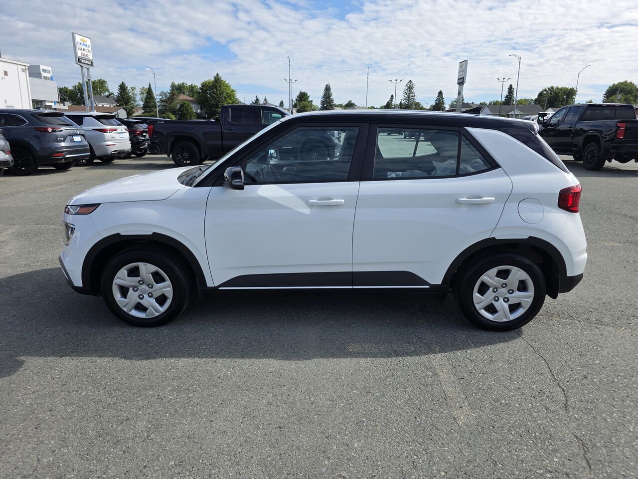 Hyundai Venue Essential IVT avec couleur deux tons 2021 Blanc Rouyn-Noranda - photo #42